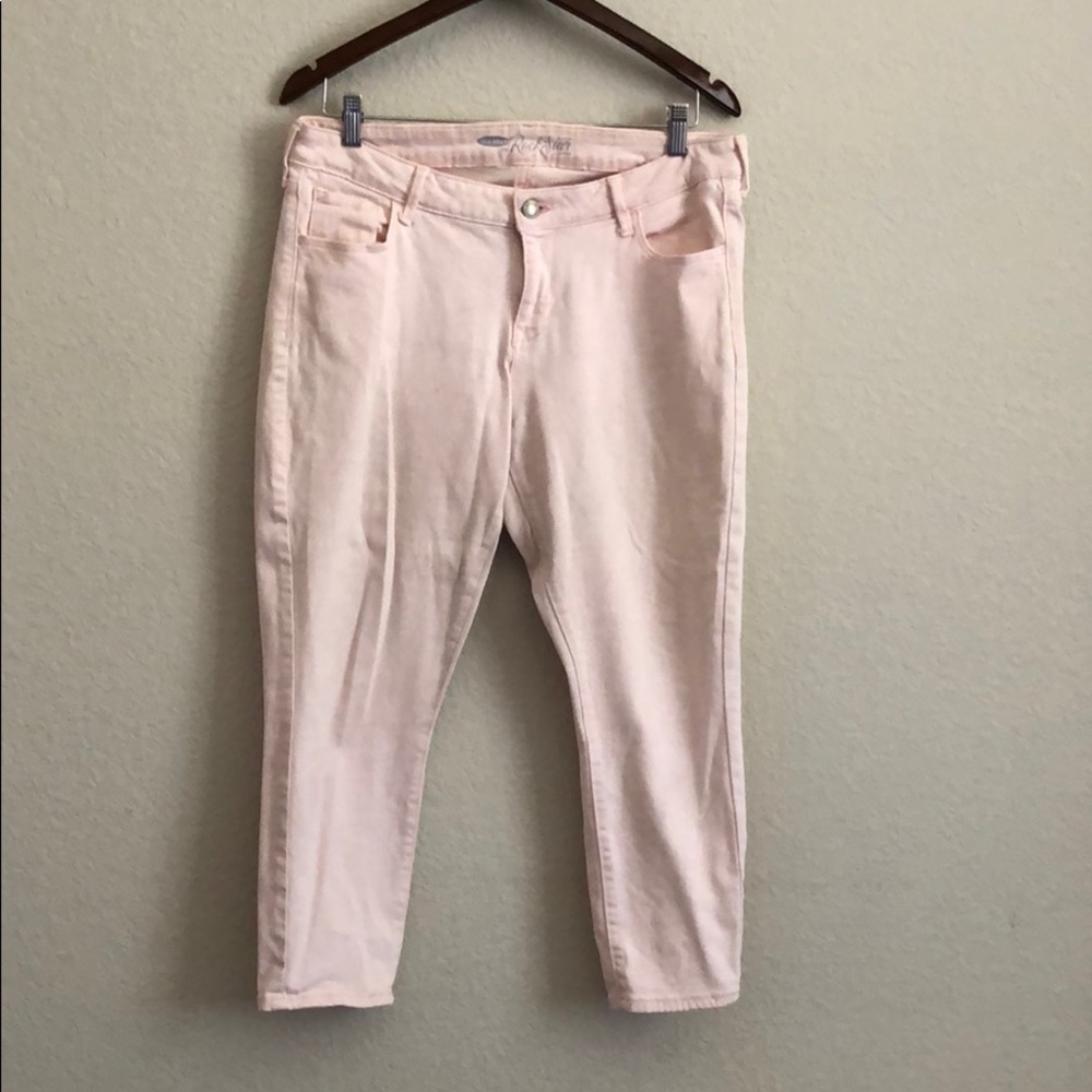 COPY - Old navy rockstar jeans pink